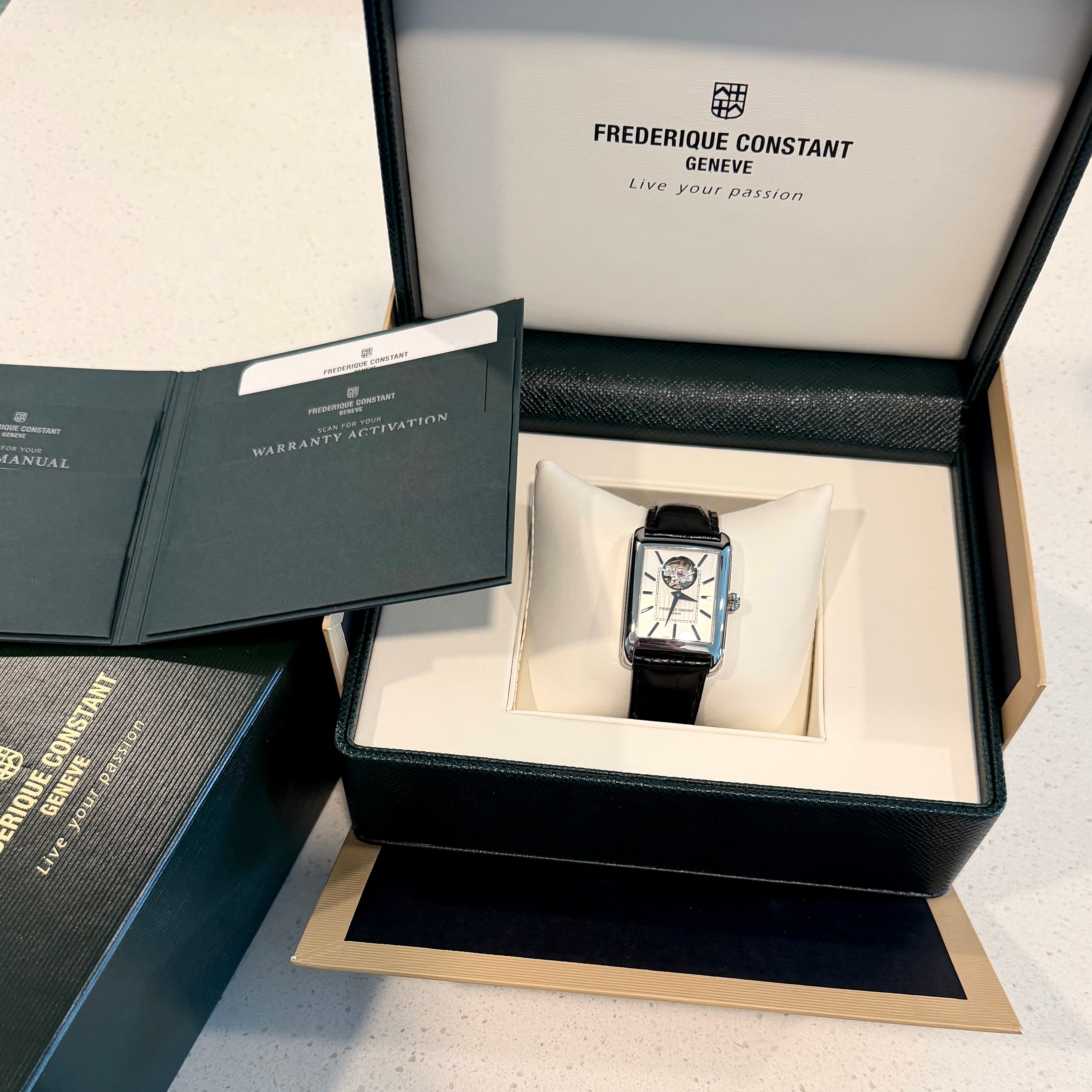 Frederique Constant Carree Heartbeat (Full Set) FC-311S4C26