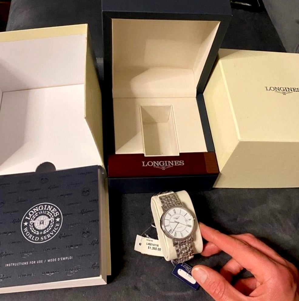 Longines Presence Automatic Ref L4.921.4.11.6. (Full Set)