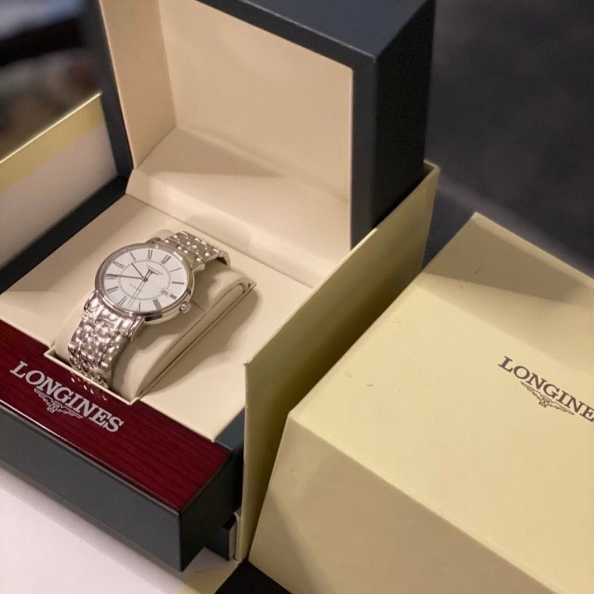 Longines Presence Automatic Ref L4.921.4.11.6. (Full Set)