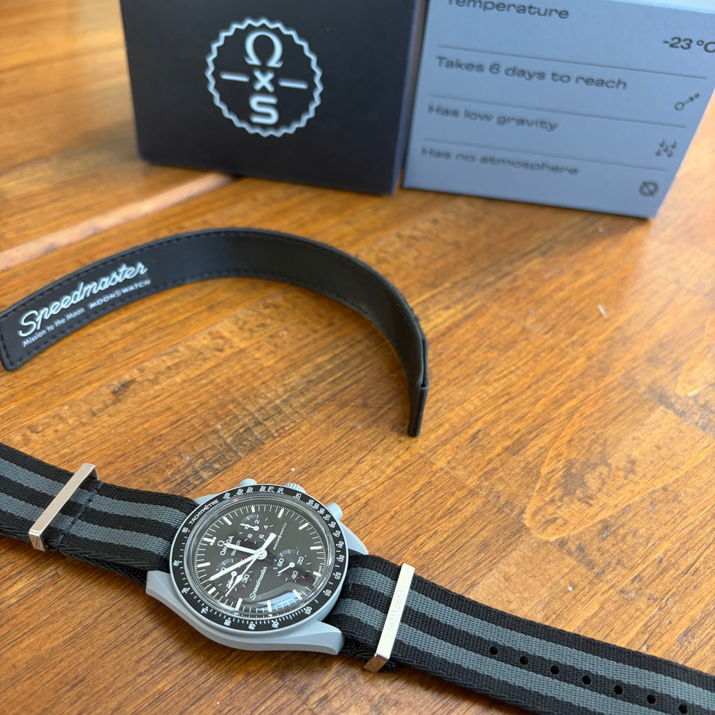 Omega Swatch Mission to Moon Ref. S033M100 (Full Set)