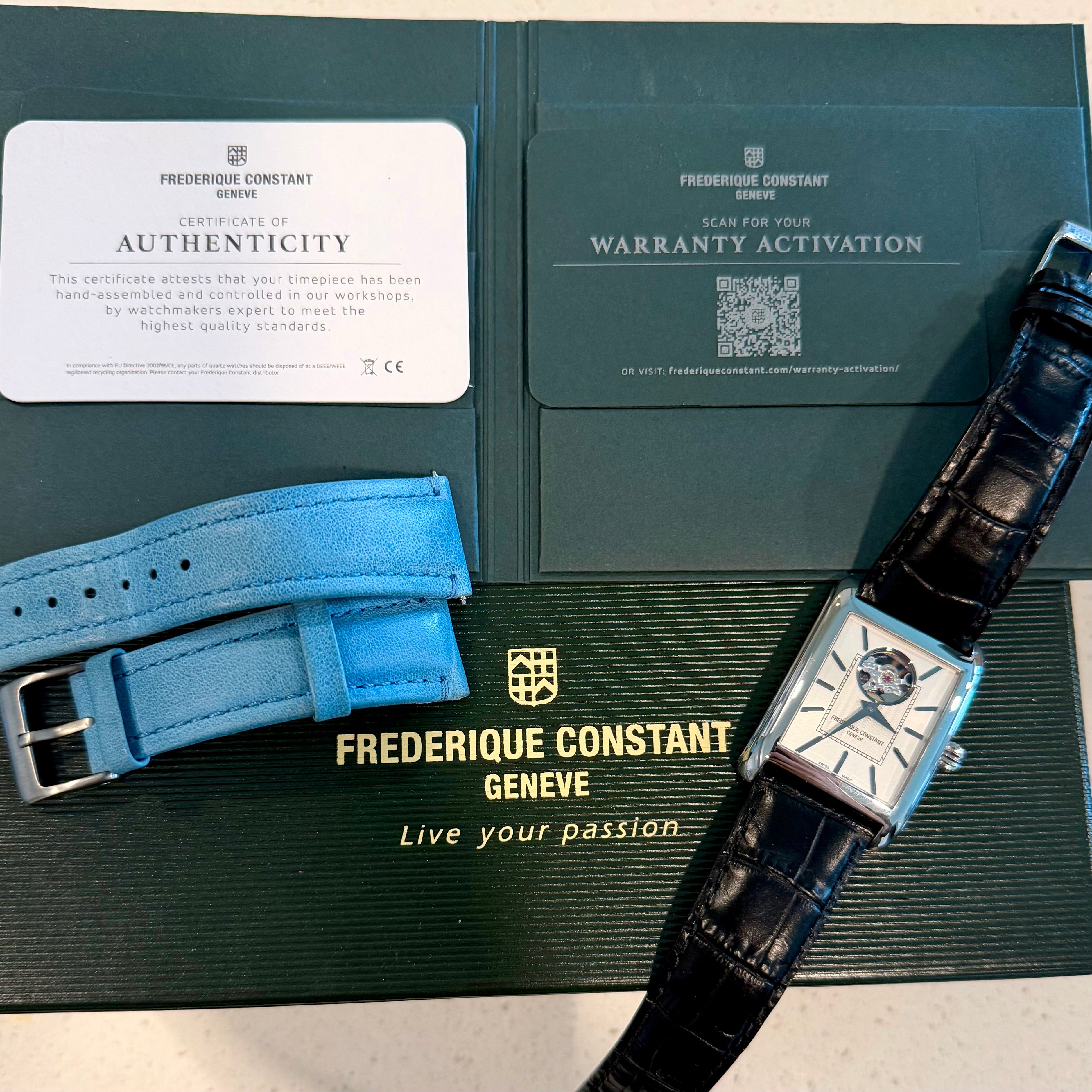 Frederique Constant Carree Heartbeat (Full Set) FC-311S4C26