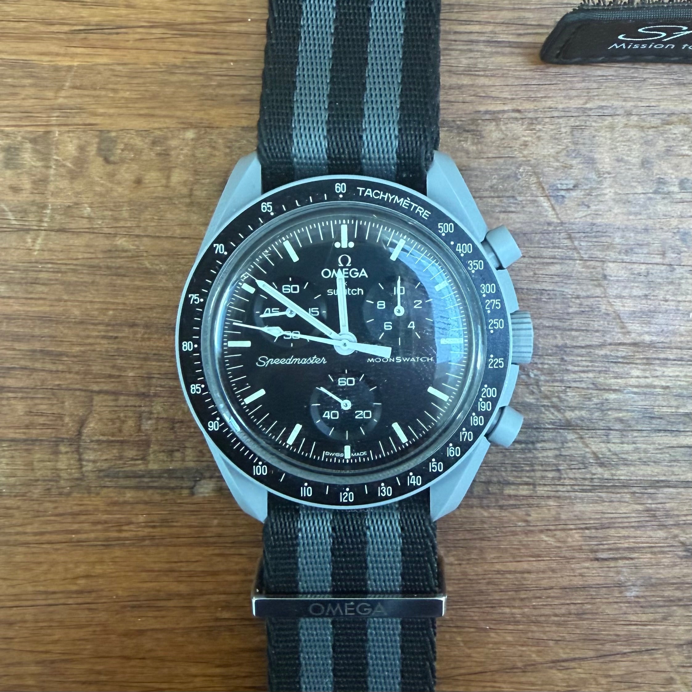 Omega Swatch Mission to Moon Ref. S033M100 (Full Set)